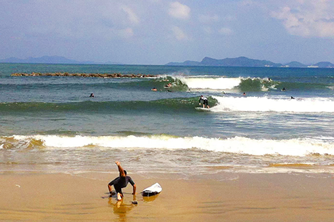 インタビューの様子