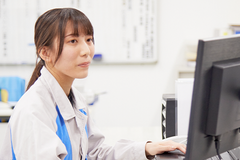 インタビューの様子