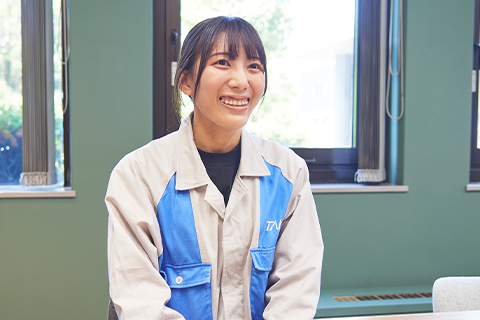 インタビューの様子