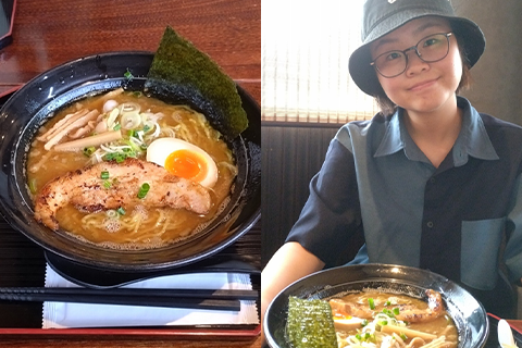 インタビューの様子